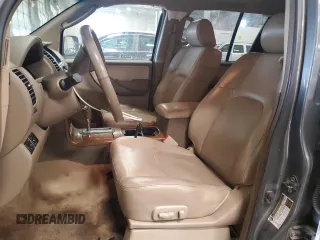 2007 Nissan Pathfinder SE with VIN 5N1AR18W47C604034, listed as a Copart auction lot 44003795 with 214,656 mi miles and Salvage Title. Bid and sale history available at carsss.com. Image 7.