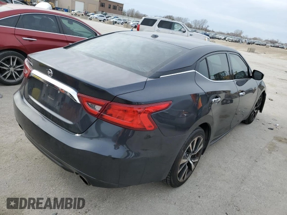2016 Nissan Maxima S with VIN 1N4AA6AP2GC412340, listed as a Copart auction lot 82605284 with 127,262 mi miles and Salvage Title. Bid and sale history available at DreamBid. Image 3.