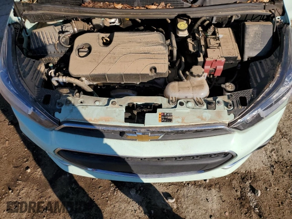 2017 Chevrolet Spark LT with VIN KL8CD6SAXHC832099, listed as a Copart auction lot 41443815 with Not Provided miles and Salvage Title. Bid and sale history available at DreamBid. Image 11.