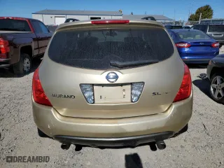 2004 Nissan Murano SL with VIN JN8AZ08W24W312850, listed as a Copart auction lot 75202134 with 0 mi miles and Clean Title. Bid and sale history available at carsss.com. Image 6.