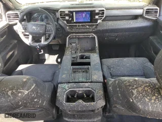 2025 Toyota Tundra 4WD SR with VIN 5TFLA5DB5SX253960, listed as a Copart auction lot 51178305 with 8,916 mi miles and Salvage Title. Bid and sale history available at carsss.com. Image 8.