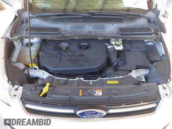 2015 Ford Escape Titanium with VIN 1FMCU0J96FUA48615, listed as a IAAI auction lot 39482355 with 186,340 mi miles and . Bid and sale history available at DreamBid. Image 10.