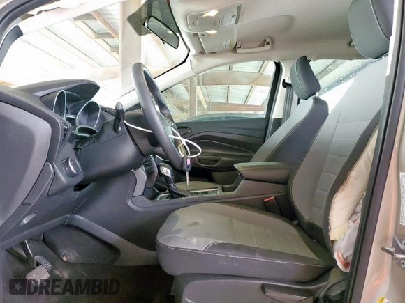 2018 Ford Escape S with VIN 1FMCU0F79JUA54327, listed as a Copart auction lot 58419695 with 48,995 mi miles and Salvage title. Bid and sale history available at DreamBid. Image 7.