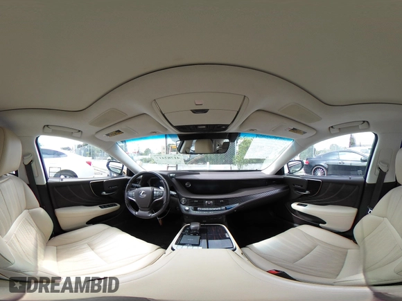 2020 Lexus LS with VIN JTHG5LFF4L5011134, listed as a IAAI auction lot 41782417 with 14,070 mi miles and . Bid and sale history available at DreamBid. Image 19.