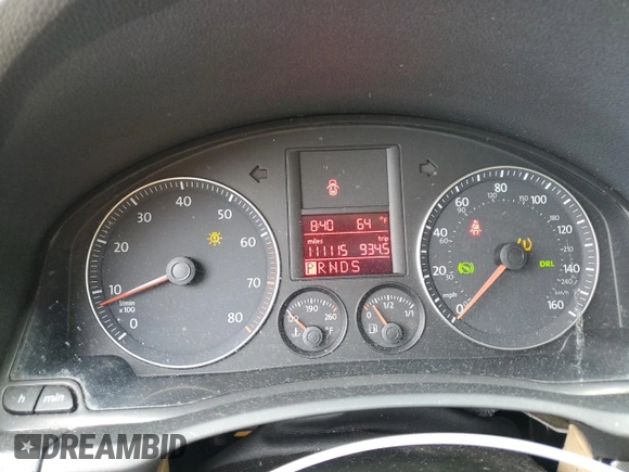 2009 Volkswagen Jetta S с VIN 3VWJZ71KX9M176970, выставлен на аукционе Copart как лот 54120525 с пробегом 111 115 миль миль и Списание • Salvage title. История ставок и продаж доступна на DreamBid. Изображение 9.