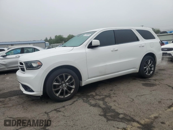 2014 Dodge Durango SXT with VIN 1C4RDHAG3EC483561, listed as a Copart auction lot 55799235 with 132,761 mi miles and Clean Title. Bid and sale history available at carsss.com. Image 1.