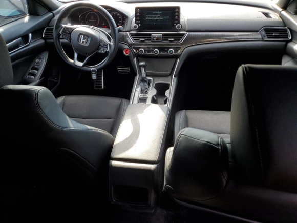2019 Honda Accord Sedan Sport 1.5T with VIN 1HGCV1F36KA127307, listed as a Copart auction lot 53400675 with 56,091 mi miles and Salvage Title. Bid and sale history available at carsss.com. Image 8.