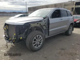 2016 Jeep Grand Cherokee Overland with VIN 1C4RJFCT6GC300552, listed as a Copart auction lot 49283425 with 129,378 mi miles and Salvage title. Bid and sale history available at DreamBid. Image 1.