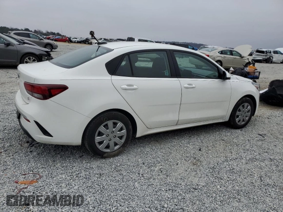 2021 Kia Rio LX with VIN 3KPA24AD3ME392203, listed as a Copart auction lot 43465235 with 33,959 mi miles and Salvage Title. Bid and sale history available at carsss.com. Image 3.