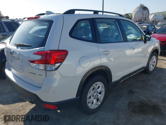 2020 Subaru Forester with VIN JF2SKADCXLH526608, listed as a IAAI auction lot 42002157 with 209,812 mi miles. Bid and sale history available at carsss.com. Image 4.
