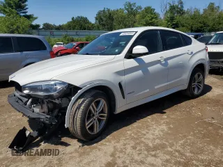 2019 BMW X6 xDrive50i with VIN 5UXKU6C56K0Z67074, listed as a Copart auction lot 65494064 with 97,702 mi miles and Salvage Title. Bid and sale history available at carsss.com. Image 1.