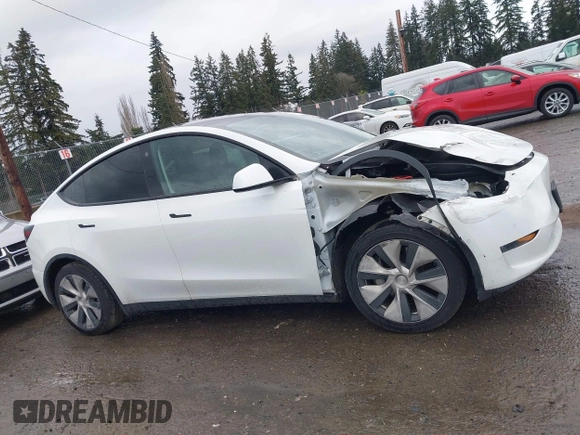 2021 Tesla Model Y Standard Range with VIN 5YJYGDED3MF103499, listed as a IAAI auction lot 41632064 with 132,846 mi miles and . Bid and sale history available at DreamBid. Image 13.