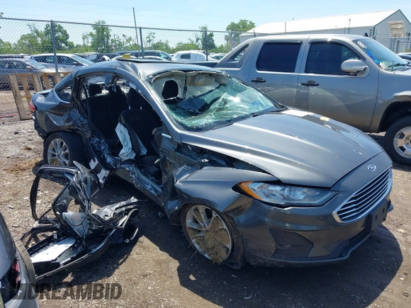 2020 Ford Fusion SE with VIN 3FA6P0HD6LR198106, listed as a IAAI auction lot 42647519 with 50,983 mi miles and . Bid and sale history available at DreamBid. Image 1.