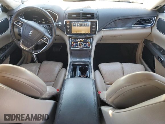 2017 Lincoln Continental Reserve with VIN 1LN6L9NP7H5631267, listed as a Copart auction lot 82662804 with 108,673 mi miles and Salvage Title. Bid and sale history available at carsss.com. Image 8.