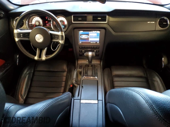 2011 Ford Mustang GT with VIN 1ZVBP8FF7B5153654, listed as a Copart auction lot 81257634 with 48,879 mi miles and Salvage Title. Bid and sale history available at DreamBid. Image 8.