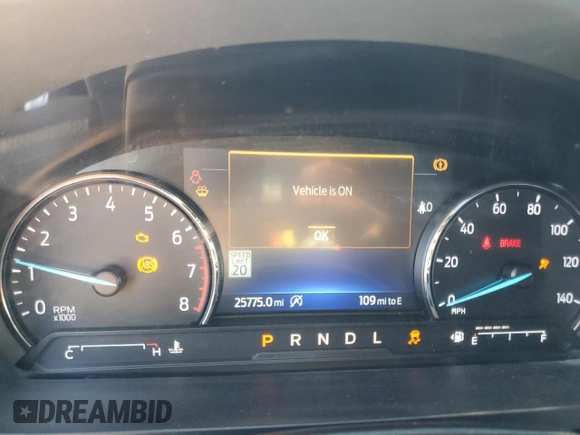 2022 Ford Explorer ST-Line with VIN 1FMSK8KH9NGB05344, listed as a Copart auction lot 45319245 with 25,775 mi miles and Salvage Title. Bid and sale history available at carsss.com. Image 9.