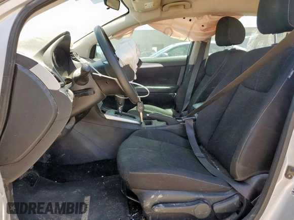 2017 Nissan Sentra SR with VIN 3N1AB7AP2HY380420, listed as a Copart auction lot 61296205 with 126,404 mi miles and Salvage title. Bid and sale history available at DreamBid. Image 7.