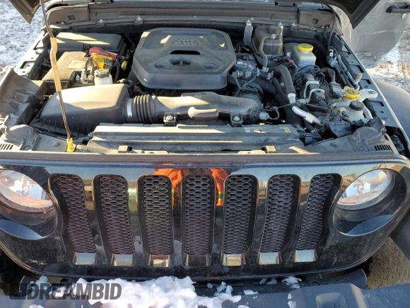 2022 Jeep Wrangler Unlimited Willys Sport with VIN 1C4HJXDN6NW142016, listed as a Copart auction lot 41885135 with 54,638 mi miles and Salvage Title. Bid and sale history available at DreamBid. Image 13.