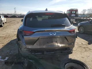 2019 Infiniti QX50 Essential with VIN 3PCAJ5M33KF117370, listed as a Copart auction lot 46537675 with 65,209 mi miles and Salvage Title. Bid and sale history available at DreamBid. Image 6.
