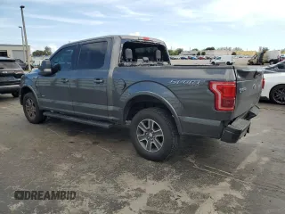 2015 Ford F-150 XLT with VIN 1FTEW1EP9FFB46015, listed as a Copart auction lot 46053995 with 113,883 mi miles and Salvage Title. Bid and sale history available at carsss.com. Image 2.