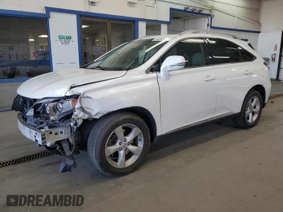2010 Lexus RX 350 with VIN 2T2BK1BA3AC002553, listed as a Copart auction lot 56052635 with 219,138 mi miles and Salvage Title. Bid and sale history available at DreamBid. Image 1.