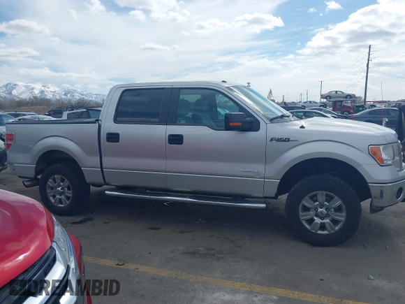 2013 Ford F-150 XL with VIN 1FTFW1ET5DFB70746, listed as a IAAI auction lot 41778848 with 184,879 mi miles. Bid and sale history available at carsss.com. Image 13.
