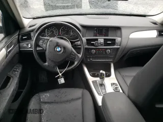 2011 BMW X3 28i with VIN 5UXWX5C58BL712640, listed as a Copart auction lot 55099015 with 72,256 mi miles and Salvage Title. Bid and sale history available at DreamBid. Image 8.