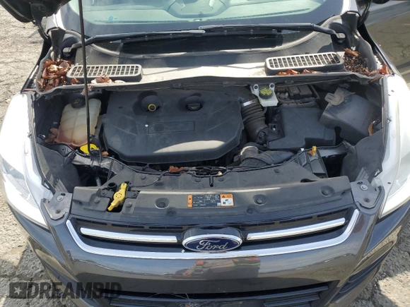 2015 Ford Escape Titanium with VIN 1FMCU0J98FUA46879, listed as a Copart auction lot 51173555 with 72,093 mi miles and Salvage Title. Bid and sale history available at DreamBid. Image 12.