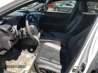 2021 Lexus UX 250h with VIN JTHP9JBH6M2039598, listed as a Copart auction lot 53758085 with 66,383 mi miles and Salvage title. Bid and sale history available at DreamBid. Image 7.