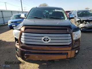 2016 Toyota Tundra 4WD Truck Platinum with VIN 5TFAW5F17GX518494, listed as a Copart auction lot 83022424 with 0 mi miles and Salvage Title. Bid and sale history available at carsss.com. Image 5.