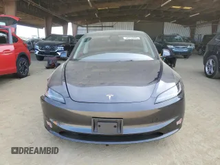 2024 Tesla Model 3 with VIN 5YJ3E1EAXRF782571, listed as a Copart auction lot 50253805 with 3,626 mi miles and Salvage Title. Bid and sale history available at carsss.com. Image 5.