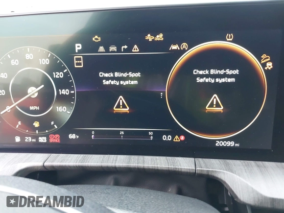 2024 Kia Telluride SX Prestige X-Line with VIN 5XYP5DGC2RG417456, listed as a IAAI auction lot 42110480 with 20,099 mi miles and . Bid and sale history available at DreamBid. Image 7.