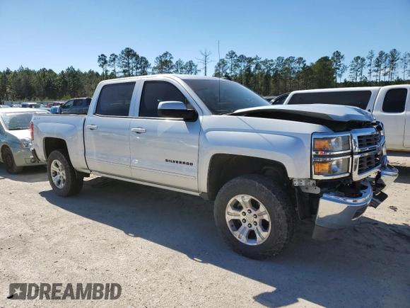 2015 Chevrolet Silverado 1500 LT with VIN 3GCUKREC0FG476093, listed as a Copart auction lot 48015305 with 132,092 mi miles and Salvage Title. Bid and sale history available at DreamBid. Image 4.