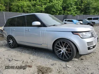 2014 Land Rover Range Rover HSE with VIN SALGS2WF1EA164710, listed as a Copart auction lot 59882265 with 138,163 mi miles and Salvage title. Bid and sale history available at DreamBid. Image 4.