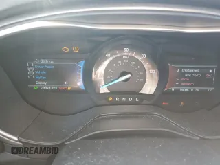 2020 Ford Fusion Hybrid SEL with VIN 3FA6P0MU0LR129742, listed as a Copart auction lot 88924535 with 79,949 mi miles and Salvage Title. Bid and sale history available at carsss.com. Image 9.
