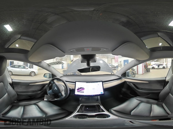 2023 Tesla Model Y Long Range with VIN 7SAYGDEE8PA034239, listed as a Copart auction lot 46429785 with 66,944 mi miles and Non Repairable. Bid and sale history available at DreamBid. Image 13.