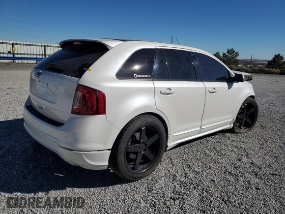 2012 Ford Edge Sport with VIN 2FMDK4AK7CBA04466, listed as a Copart auction lot 41601675 with 0 mi miles and Clean Title. Bid and sale history available at carsss.com. Image 3.