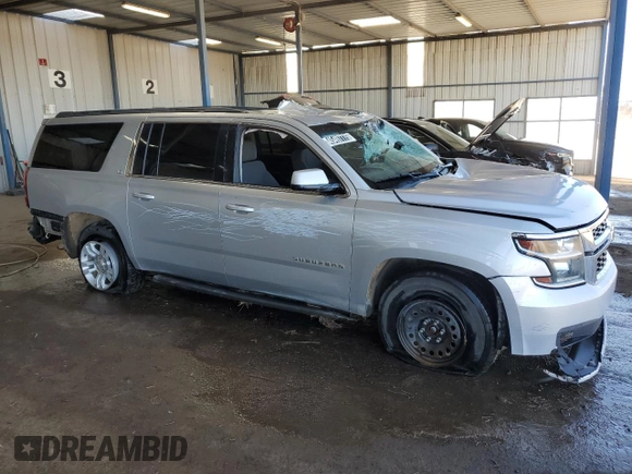 2016 Chevrolet Suburban LS with VIN 1GNSKGEC0GR457418, listed as a Copart auction lot 45497775 with 0 mi miles and Clean Title. Bid and sale history available at carsss.com. Image 4.