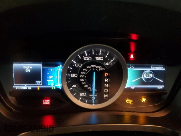 2015 Ford Explorer Limited with VIN 1FM5K8F85FGC39180, listed as a Copart auction lot 42633115 with 205,698 mi miles and Salvage Title. Bid and sale history available at DreamBid. Image 9.