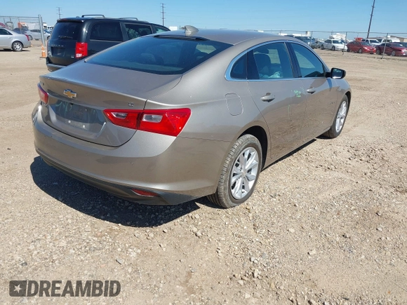 2024 Chevrolet Malibu LT with VIN 1G1ZD5ST3RF117168, listed as a IAAI auction lot 42245616 with 44,658 mi miles and . Bid and sale history available at DreamBid. Image 4.
