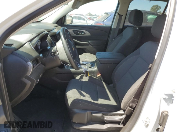 2021 Chevrolet Traverse LS with VIN 1GNERFKWXMJ184046, listed as a Copart auction lot 67483104 with 50,394 mi miles and Salvage Title. Bid and sale history available at carsss.com. Image 7.