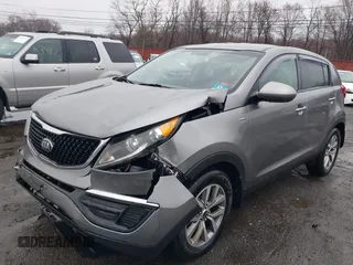 2014 Kia Sportage LX with VIN KNDPBCAC0E7601636, listed as a IAAI auction lot 41832978 with 145,353 mi miles and . Bid and sale history available at carsss.com. Image 6.