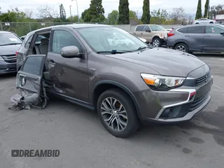 2017 Mitsubishi Outlander Sport ES 2.0 with VIN JA4AP3AU1HZ003199, listed as a IAAI auction lot 41752146 with 79,569 mi miles. Bid and sale history available at carsss.com. Image 1.