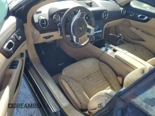 2013 Mercedes-Benz SL-Class SL 550 with VIN WDDJK7DA9DF001926, listed as a Copart auction lot 75355584 with 0 mi miles and Salvage Title. Bid and sale history available at carsss.com. Image 8.
