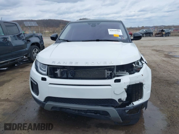 2018 Land Rover Range Rover Evoque SE with VIN SALVP2RX3JH321006, listed as a IAAI auction lot 41810994 with 53,642 mi miles and . Bid and sale history available at DreamBid. Image 13.
