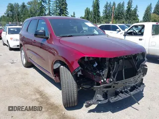 2025 Dodge Durango GT Plus with VIN 1C4RDJDG3SC538170, listed as a IAAI auction lot 42744583 with 2,498 mi miles and . Bid and sale history available at DreamBid. Image 1.