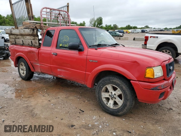 2005 Ford Ranger XL z VIN 1FTYR14U15PA49931, wystawiony jako Copart lot #55667595 z przebiegiem Nie podano mil oraz Szkoda całkowita • Salvage title. Historia ofert i sprzedaży dostępna na DreamBid. Obrazek 4.