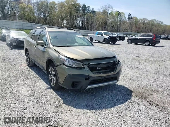 2022 Subaru Outback Limited with VIN 4S4BTANC7N3200139, listed as a Copart auction lot 50597605 with 34,025 mi miles and Salvage Title. Bid and sale history available at DreamBid. Image 11.