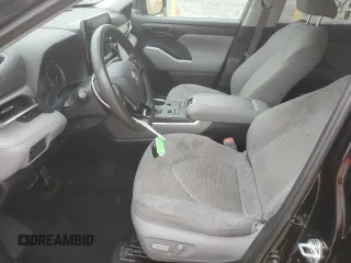 2020 Toyota Highlander L with VIN 5TDCZRBH9LS001983, listed as a Copart auction lot 56965735 with 44,090 mi miles and Salvage title. Bid and sale history available at DreamBid. Image 7.