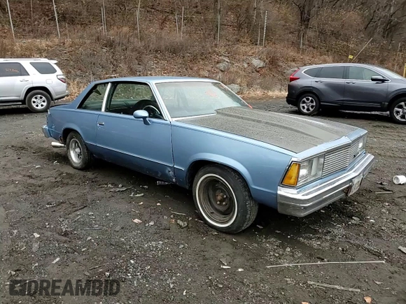 1980 Chevrolet Malibu с VIN 1W27KAB445289, выставлен на аукционе Copart как лот 83806964 с пробегом 104 631 миль миль и Списание • Salvage title. История ставок и продаж доступна на DreamBid. Изображение 11.